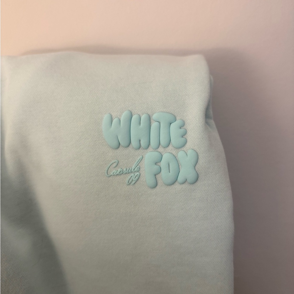 Like New White Fox Capsule 09 Sweatpants Size Large *Matching hoodie in closet - Picture 2 of 4